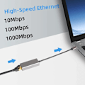 Miniatyrbild 4 av 6: Nätverksadapter, Thunderbolt 3-kompatibel Plug-and-Play USB C till Ethernet-adapter för stabil anslutning, Aluminiumhölje med halkfri design
