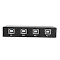 Miniatyrbilde 4 av 5: AM-KM402 USB2.0 fireportert tastatur og mus synkron styreenhet for Windows Linux