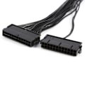 Miniatyrbillede 4 af 5: 24Pin Mining Dual PSU Adapter ATX Strømkabel Stik til Mining 30cm 20+4pin