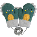 Miniatyrbillede 1 af 5: Toddlers Kids Varm Vinter Fuldfinger Handsker Baby Tyk Fleece