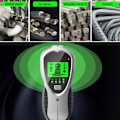 Miniatyrbild 4 av 8: Elektronisk regelsökare, multifunktionella lägen för effektiv skanning, högprecisions mikroprocessorchip säkerställer noggrann detektering av trä, metall och