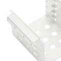 Miniatyrbillede 3 af 5: 2,5 tommer HDD monteringsstativ i aluminiumlegering med hul design og høj hårdhed 2,5 tommer harddiskbur til 2,5 tommer IDE HDD SSD