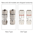 Miniatyrbillede 3 af 3: 2 stk. N-han stik RF koaksialadapter N-type stik kabelantenneadapter til 1/2'' radio