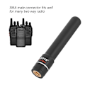 Pikkukuva 4 / 5: HH S518+ SMA-urosliitin 144/430MHz suuren vahvistuksen kaksoiskaistainen lyhyt antenni kaksisuuntaiselle radiolle