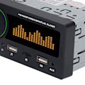 Pikkukuva 3 / 8: Auton stereot MP3-soitin 12V Bluetooth 5.0 AUX-tulo FM AM -radio Virrankatkaisun muistitoiminto Auton stereot värikkäillä valoilla 80A