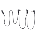 Miniatyrbild 1 av 8: Daisy Chain-kabel, Professionell strömförsörjningsdivision för gitarrpedaltillbehör med multi-kontakt strömkabel, Kompakt fotavtryck säkerställer ordning