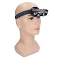 Miniatyrbilde 5 av 5: Multifunksjonell LED-hovedlykt Dobbel lyskilde USB-oppladbar