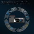 Miniatyrbillede 2 af 4: WiFi Dashboard Kamera Optager, High Definition Dashboard Kamera, Nattesyn Loop Optagelse WiFi A