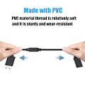 Miniatyrbilde 5 av 5: B For Logitech G920 Pedal Usb Ledning/ Adapter Rattkabel Svart
