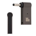 Miniatyrbild 7 av 8: Laptopladdare Adapter Typ C Hona till DC Hane PD Flash Charge Aluminiumlegering 100W Laddningsadapter 3.5x1.35mm