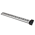 Pikkukuva 5 / 5: Rullautuva piano 88 koskettimella Bluetooth MIDI -toiminto kosketusherkkä kannettava sähköinen rullautuva piano aloittelijoille 100-240V