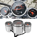 Miniatyrbillede 4 af 5: Motorcykel Instrument Digitalt Omdrejningstæller Speedometer Kilometertæller Måler Gauge Kit