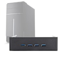 Miniatyrbillede 3 af 5: Højhastigheds 20Pin 4-Port USB 3.0 Hub Optisk Disk Driver Frontpanel