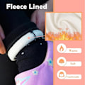 Miniatyrbillede 3 af 5: Pige Vinter Leggings med Nederdele, Fleece Foret Tyk Varm Buks