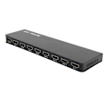 Miniatyrbild 4 av 5: 100-240V F118 8-portars 1 in 8 ut HDMI 1.4 Splitter Audio Video 1080P Distributör