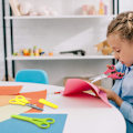 Miniatyrbilde 5 av 5: Sikkerhetssaks for barn, håndtak for førskoleopplæring