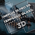 Miniatyrbild 4 av 5: Super kvalitet 3D Skärmskydd, Härdat Glas 9H, OnePlus 10 Pro 5G