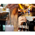 Miniatyrbild 2 av 8: Cocktail Shaker Sked, Twist På Skeden För Lagerindelning Av Drinkar, Spiraldesign För Ett Säkert Grepp, Rostfri Konstruktion, Fruktgaffelspets För Enkel Användning