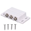 Miniatyrbilde 2 av 8: 2 sett magnetisk rørsensor NO NC kablet overflatemontert magnetisk kontaktsensor for dørvindu