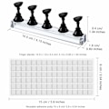 Pikkukuva 4 / 5: 2 sarjaa akryylikynsien harjoittelutelineet magneettiset kynsivinkit