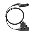 Miniatyrbild 6 av 8: Walkie Talkie Headset Adapter Push to Talk Robust Metallklämma Ersättning För Motorola APX Apx‑4000 Apx‑6000 Apx‑6000xe