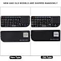 Miniatyrbillede 3 af 5: 2,4 GHz trådløs touchpad/genopladelig ultra mini tynd USB-baggrundsbelyst tastatur til PS3/4, til XBOX 360