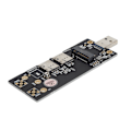 Miniatyrbillede 2 af 5: M.2 til USB 3.0 Adapter NGFF Key B 3G/4G/5G Riser Modul Test med Dual SIM-kortslot
