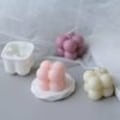 Miniatyrbillede 5 af 5: Silikoneforme stearinform stearinform stearinform form 3D stearinforme, 3,5cmx3,8cm
