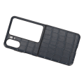 Miniatyrbild 5 av 5: Äkta läderfodral hopfällbart mobilskydd för Oppo Find N2 Flip