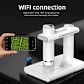 Miniatyrbillede 3 af 8: Trådløst digitalt mikroskop 50‑1000X forstørrelse 2 millioner pixels 1080P HD med justerbart stativ til Android til IOS