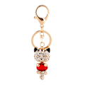 Miniatyrbillede 2 af 2: 3D Rhinestone Crystal Nøglering Charm Vedhæng Pung Taske Nøglering Nøglekæde Gave