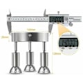 Miniatyrbilde 4 av 5: Bad Taklampe Led Belysning Bad Taklampe Krom 3 Justerbare Spotter Ip44 Gu10 Litzee Bad Taklampe