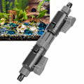 Miniatyrbillede 7 af 7: Akvarie Vandkontrolventil Fisktank Slange Rør Hurtigudløser Dobbelt Taphane K-12/16mm