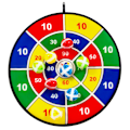 Miniatyrbilde 2 av 5: Dartsett for barn - Dartsett med 8 klebrige baller - Sikker dartsett - Dartsett for barn - Bursdagspresang