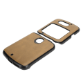 Miniatyrbild 5 av 5: Mobilskal i läder, stöttåligt, för Motorola Razr 5G