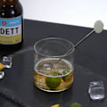 Miniatyrbild 6 av 8: Rostfri sked med funktionellt vridgrepp, diskmaskinssäkra cocktailredskap i rostfritt stål för mjölkkaffe