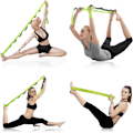 Miniatyrbild 5 av 7: Oelastisk stretchrem för pilates, portabelt träningsband med 12 oberoende öglor, högkvalitativ nylonkonstruktion, hjälper till med muskler