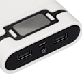 Miniatyrbillede 3 af 5: DIY Mobil 18650 Batteri Oplader Powerbank 4 Batterier Kapacitetsboks Mikro Indgang 2 Vejs Opladning med LCD-skærm