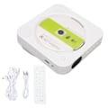 Miniatyrbilde 1 av 5: Skrivebords-CD-spiller Multifunksjon HiFi Stereo-høyttalere Bærbar Bluetooth CD-spiller med timerfunksjon for innendørs