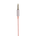Miniatyrbild 7 av 7: 3,5 mm musik stereo in-ear sovhörlurar hörlurar med mikrofon (rosa)