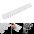 Miniatyrbilde 1 av 2: 12 stk NOn Slip Safe Strips Bad Badekar Dusj Sikkerhet Applique Matte Klistremerker