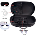 Miniatyrbild 2 av 5: Funda Reforzada Antichoque para Meta Quest 3 Headset y Controles con Bolsillos