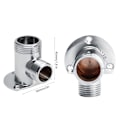 Miniatyrbillede 4 af 8: Indløb G1/2 Udløb G3/4 Vægmonteret Bruserhoved Hane Adapter Badeværelsestilbehør