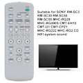 Miniatyrbilde 7 av 8: Fjernkontroll erstatning universell plast bærbar fjernkontroll for RM‑SC3 RM‑SC30 CD HIFI-system