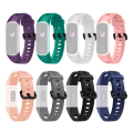 Miniatyrbillede 2 af 5: Blød silikone håndledsrem udskiftning armbånd til Huawei Honor Band 5i