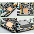 Pikkukuva 8 / 8: Steam Deck SSD -jäähdytyslevy, lämpötyyny M.2 2230 NVME SSD -kuparijäähdytyslevy, jäähdytysteippi, takakannen avaustyökalu