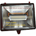 Miniatyrbild 3 av 5: Energibesparande dimbar LED-lampa, dubbelsidig R7S-lampa: Högkvalitativt flygplansaluminium, supertunn design, ersättning för 118 mm typ spotlight,