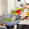 Miniatyrbild 4 av 7: Professionell Universal Wok Slev, Värmebeständiga Wokredskap Set Inklusive Ergonomisk Wokspatel, Tvådelat Set i Rostfritt Stål För Säker,