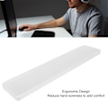 Miniatyrbild 8 av 8: Tangentbordshandledsstöd i akryl för spel, tangentbordshandledsstöd för mekaniska tangentbord, ergonomiskt handledsstöd, 87 tangenter, L360 mm