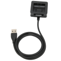 Miniatyrbillede 2 af 5: 5V 500mA USB-oplader til Fitbit Blaze Smart Fitness Watch 1m/3,3ft længde sort